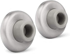 2 Pack Concave Wall Door Bumper Stop Brushed Satin Nickel – 2-1/2” Outside by KOVOSCH
