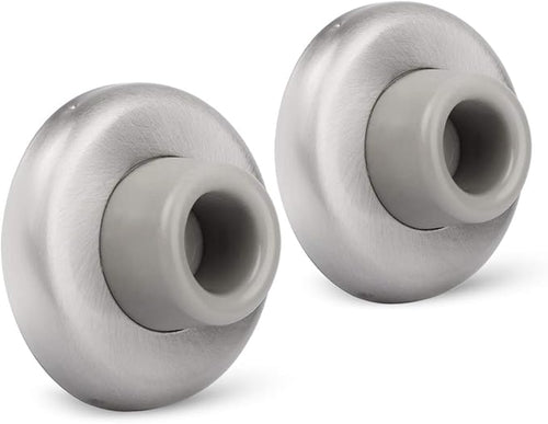 2 Pack Concave Wall Door Bumper Stop Brushed Satin Nickel – 2-1/2” Outside by KOVOSCH
