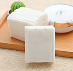 200PCS/1Bag Rectangle Organic Cotton Pads Eye Makeup Remover Pads Lint Free - Image 8