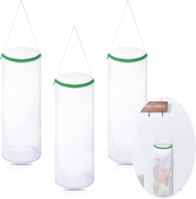 Boao Sock Laundry Bag with Mesh & Zipper by Boao