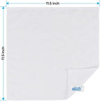 HOMEXCEL White Microfiber Cleaning Cloth, 24 Pack Cleaning Towels - Image 7