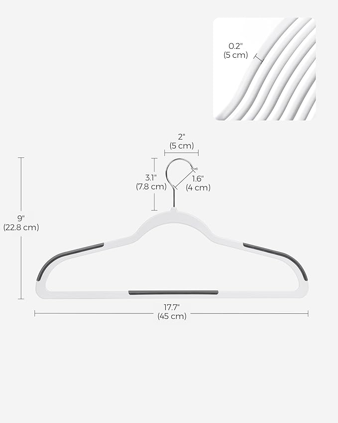 SONGMICS Clothes Hangers, Space-Saving - Image 6