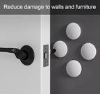 Door Stoppers Door Stops Wall Protector. 3.15" Large Size White Silicone Door - Image 3