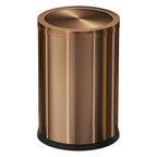Antique Brass Bathroom Trash can by LEASYLIFE