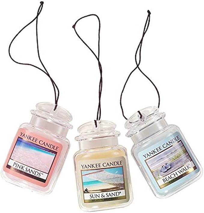 Yankee Candle Hanging Car Jar Ultimate 3-Pack Air Fresheners Neutralizes Odors by YankeeCandle