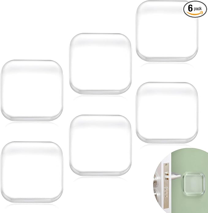 Door Stopper Wall Protector, Wall Shield Bumper Guard from Door Knobs, Sturdy by Bovinde