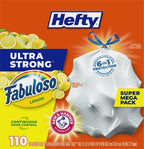 Hefty Ultra Strong 13 Gallon Trash Bags, Tall Kitchen Trash Bags 13 Gallon Size - Image 2