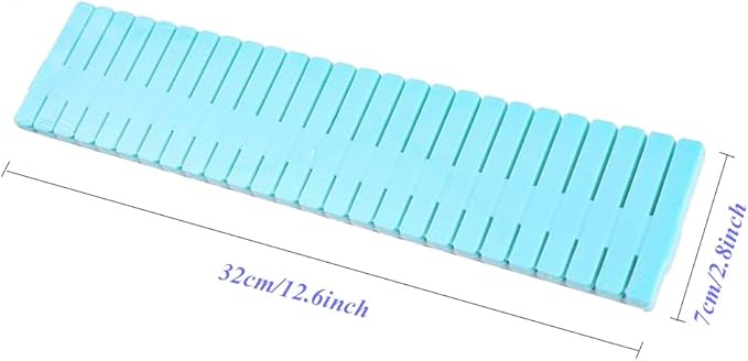 8pcs DIY Plastic Drawer Organizer Adjustable Drawer Dividers - Image 3