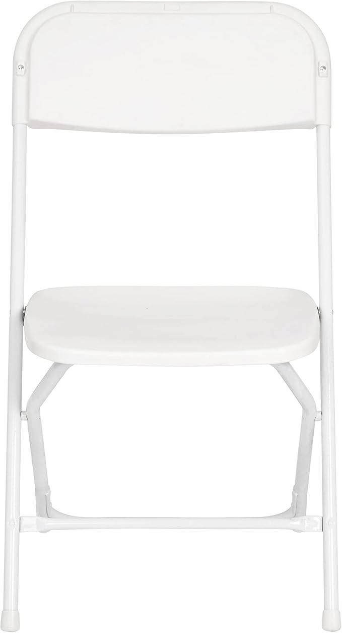 Flash Furniture Hercules Series Big & Tall Stackable Plastic Folding Chairs, Extra Wide Commercial Event Seats, Set of 4, White - Image 15