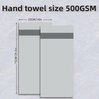 Cotton Hand Towels Set, 6-Piece Set, Super Absorbent Quick Drying, Bathroom - Image 2