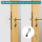 One Touch Kickdown Door Stopper, Door Holder, Heavy Duty Door Stops, Bottom of - Image 4