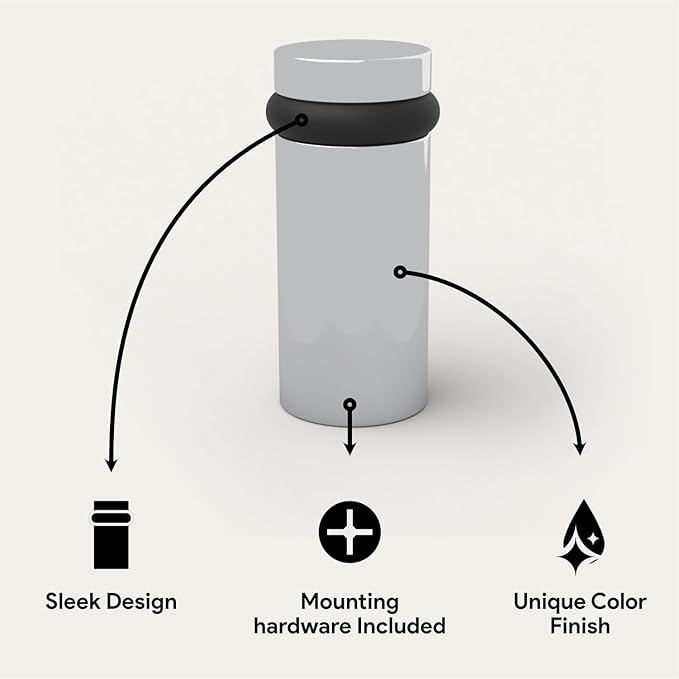 Mega Handles Floor Door Stopper, Quickly Installed Wall Protector, Wall - Image 2