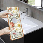 2PCS Fantasy Style Faucet Draining Mat, Faucet Draining Mat - Image 5