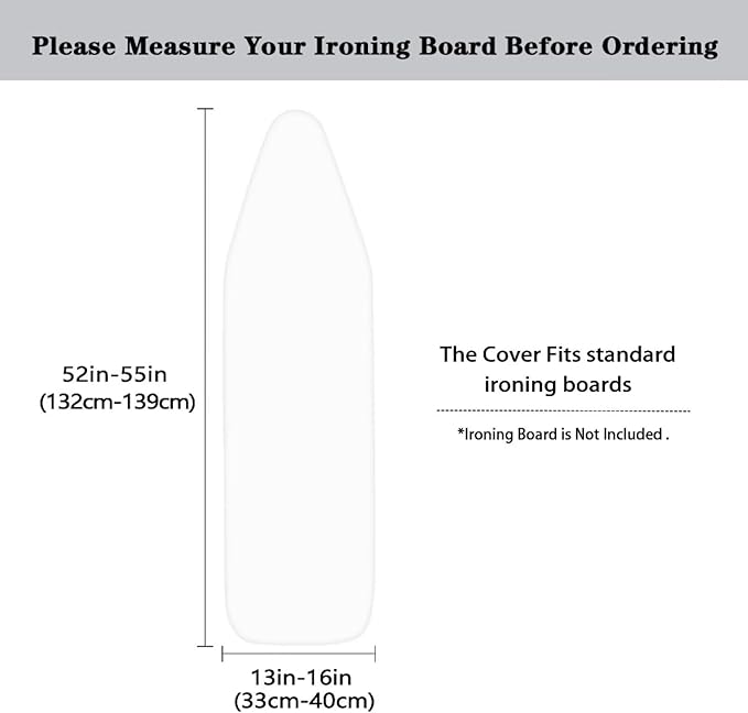 Customized Ironing Board and Pad Standard Size Custom Small Ironing Board Cover - Image 5