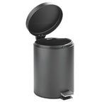 InterDesign 5-Liter Steel Step Waste Can - Image 3
