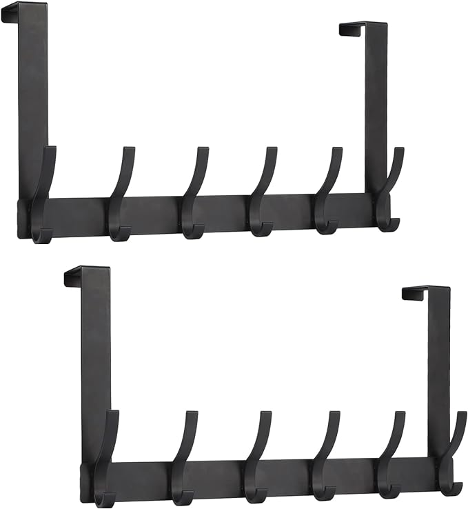 Over The Door Hooks, Door Hanger Hooks by Optish