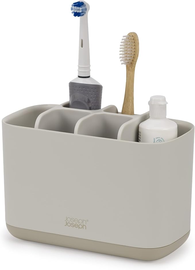Joseph Joseph EasyStore Matte Finish Large Toothbrush Caddy Small by JosephJoseph