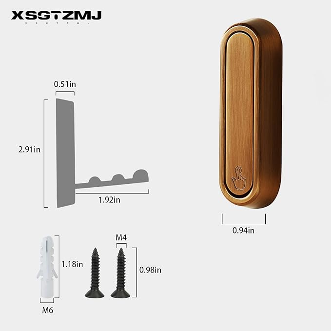 4PCS Folding Coat Hooks, Heavy Duty Wall Hooks Made of Zinc Alloy, Foldable - Image 5
