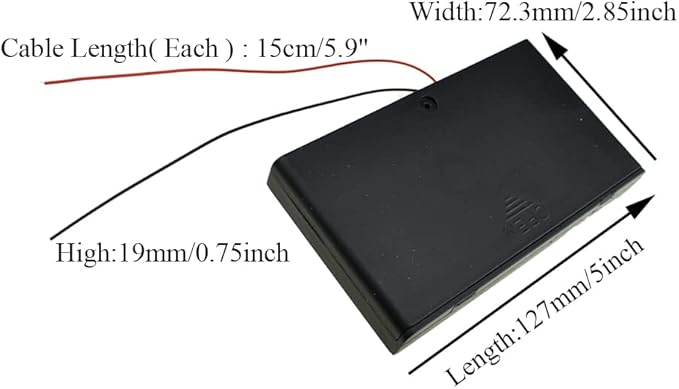 HAHIYO 12V 8AA Battery Holder Bundle - Image 2