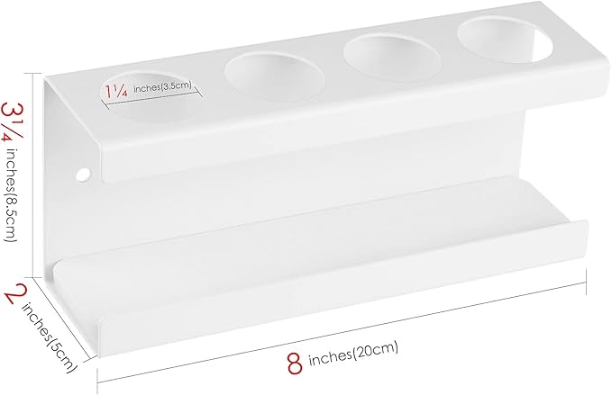 Wall Mounted Electric Toothbrush Holder, 4 Slots Stand - Image 3