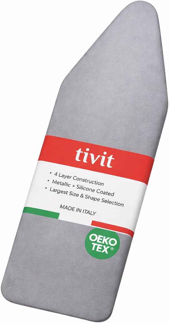 TIVIT Ironing Board Cover for Reliable 100IB – Alumitek PRO Reflective Silicone by TIVIT