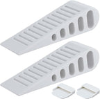 JQK Rubber Door Stopper Wedge, Wooden Floor, DSB61-WH-P2 by Homeimprovement