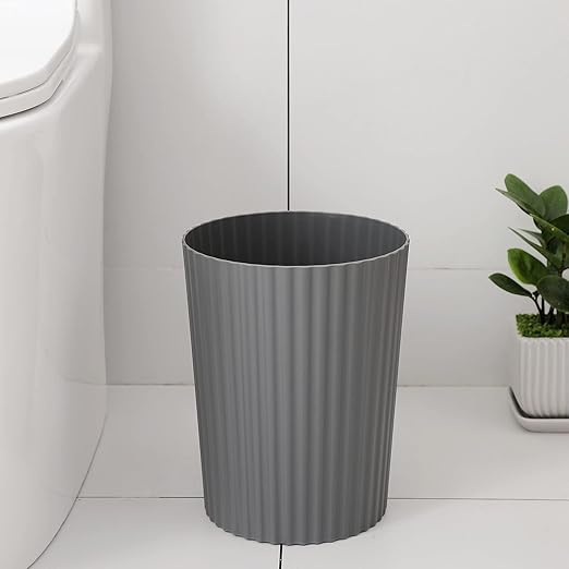 JiatuA Small Trash Can Plastic Wastebasket Round Garbage Container Bin - Image 4