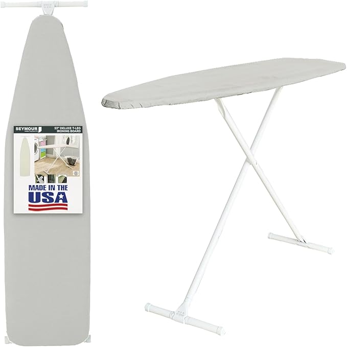 Full Size Ironing Board with Cover & Pad – Made in USA by Seymour Home Products by Seymour+Home+Products