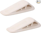 Fursafe&Q Rubber Door Stoppers for Bottom of Door, Door Stop Wedge by FursafeQ