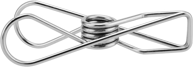 HOZEON 100 Pack 2 Inches Stainless Steel Clothespins, Metal Clothes Pins - Image 4