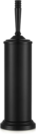 Black Toilet Brush and Holder Set, Stainless Steel Toilet Brush by Unknown