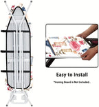 Nuxovilar Vintage Sewing Machine & Floral Pattern Ironing Board Cover, Fits - Image 5