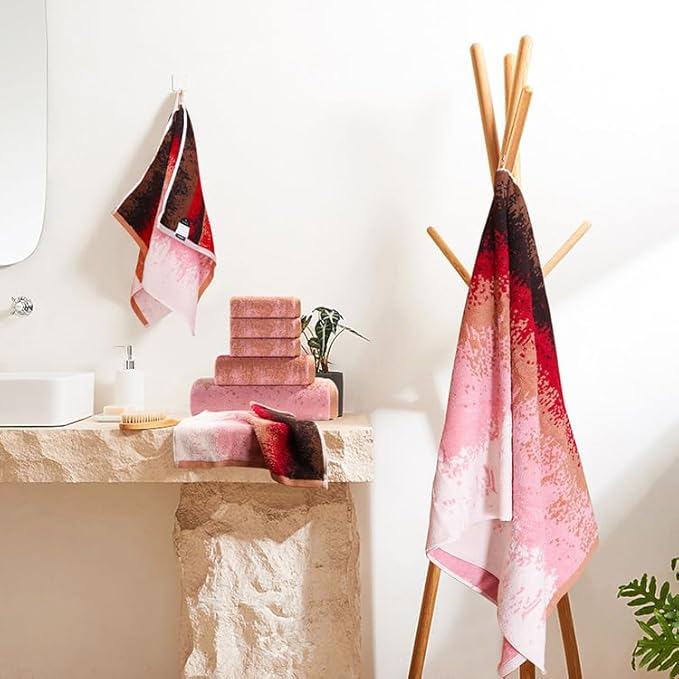 SEMAXE 12-Piece Family Bathroom Towel Set - Image 9