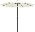 Sunnyglade 9' Patio Umbrella Outdoor Table Umbrella with 8 Sturdy Ribs (Beige) by Sunnyglade