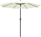 Sunnyglade 9' Patio Umbrella Outdoor Table Umbrella with 8 Sturdy Ribs (Beige) by Sunnyglade