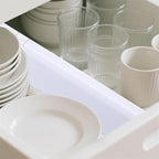 Drawer Dividers Dresser Drawer Organizer 3 Pack Adjustable Kitchen Drawers - Image 5