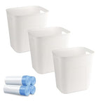 UUJOLY Small Bathroom Trash Can by UUJOLY