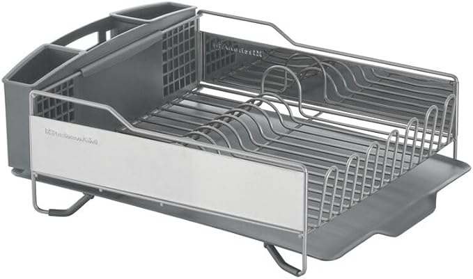 KitchenAid Large Capacity Full Size Rust Resistant Dish Rack - Image 5