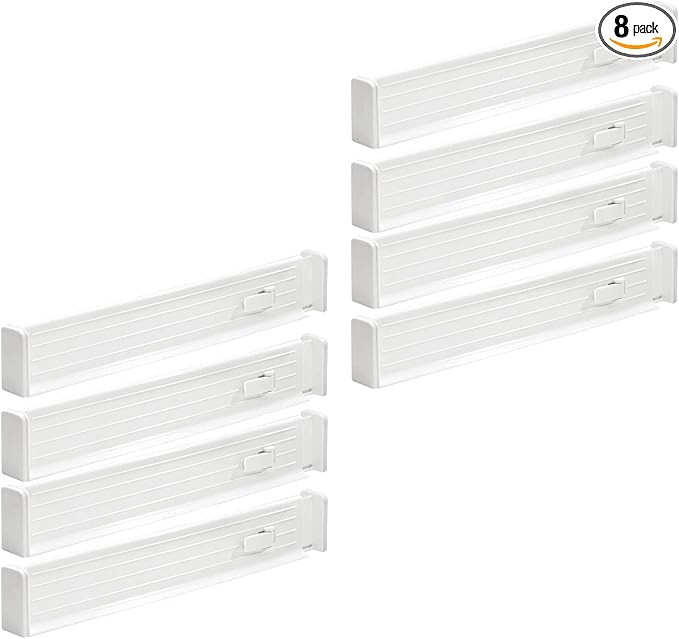 mDesign Expandable Kitchen Drawer Divider by mDesign