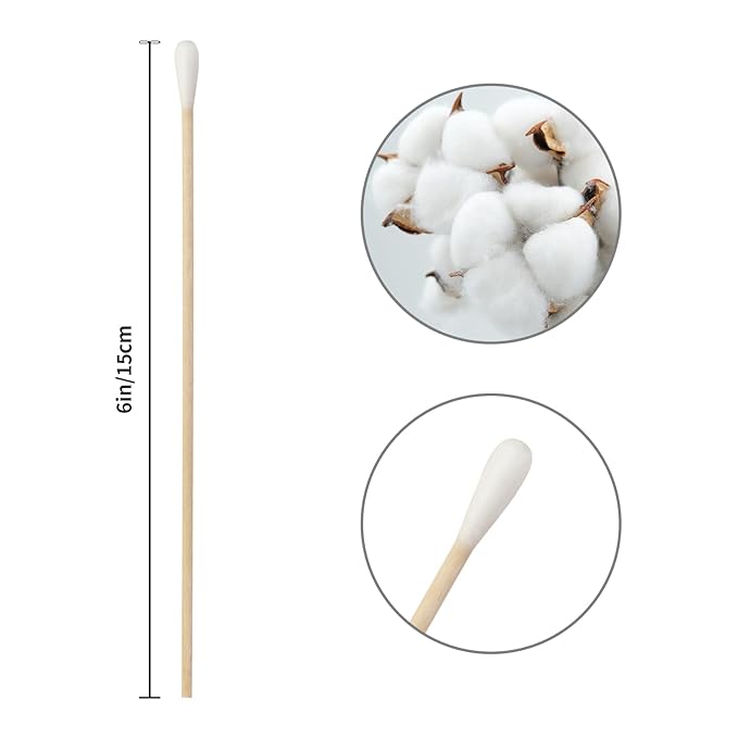 Vaincre 300PCS Long Cotton Swabs - Image 3