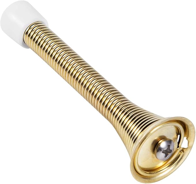 24 Pack Spring Door Stops 3 1/4 Inch Flexible Heavy Duty Spring Door Stopper - Image 8