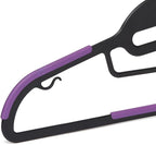 Amazon Basics Space Saving Non-Slip Rubber Coated Plastic Hangers - Image 4