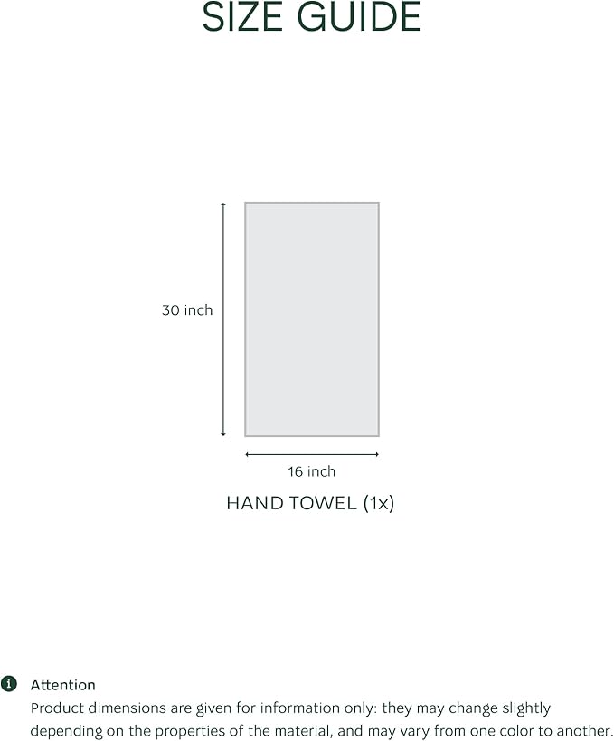 Lacoste Heritage 100% Supima Cotton Hand Towel, Premium Super Soft Bath Towel - Image 3