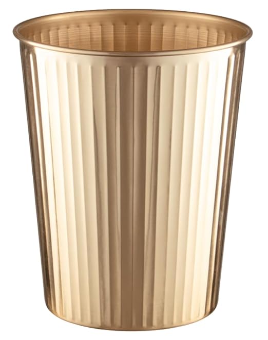 Monarch Abode Metal Bathroom Trash Can – Waste Basket by MonarchAbode