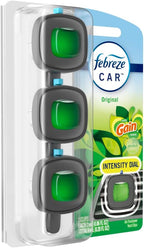 Febreze Car Air Freshener, Odor-Fighting Automotive Vent Clip, Gain Original - Image 10