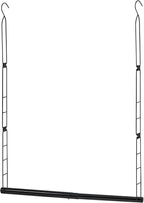STORAGE MANIAC Hanging Closet Rod, Adjustable Width and Height Closet Hanging by STORAGEMANIAC