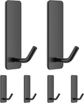Small Self Adhesive Hooks for Walls No Damage, Sticky Hangers for Kitchen by Quavzotu