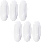 6 Pack Medium Utility Hooks, Holds up to 2.5 lb, Damage Free Hanging Hooks - Image 7