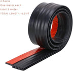 2PC Silicone Door Draft Stopper – 39 inches Door Seal Strip - Image 2