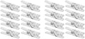 20pcs Photo Clip, 2.5cm Mini Clothes Pegs, Plastic Clothespins by Unknown
